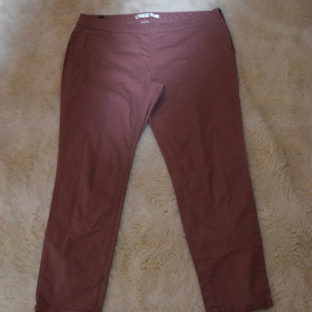 LC Straight Leg Cotton Pants